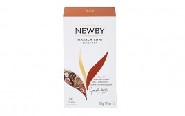 Newby Masala Chai, Black Tea   Box  25 pcs